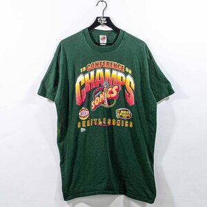 Seattle Sonics 1996 Conference Champions T-Shirt NBA Finals XXL VTG 90s